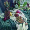 Svetlana Lapayeva. «Still Life with Pineapple»